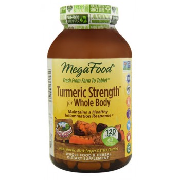MegaFood Turmeric Strength™ for Whole Body -- 120 Tablets
