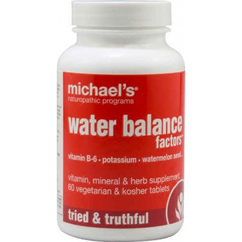 Michael's Naturopathic Programs Water Balance Factors™ -- 60 Vegetarian Tablets