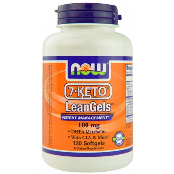 NOW Foods 7-KETO® LeanGels™ -- 100 mg - 120 Softgels