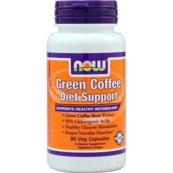 NOW Foods Green Coffee Diet Support -- 90 Veg Capsules