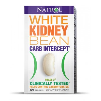 Natrol White Kidney Bean Carb Intercept® -- 120 Capsules