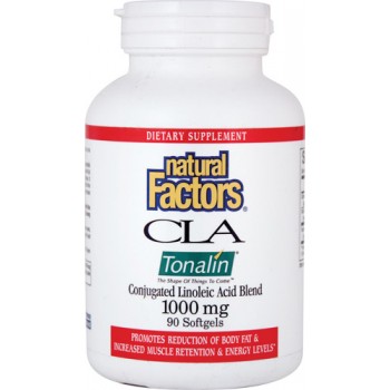 Natural Factors CLA Tonalin® -- 1000 mg - 90 Softgels