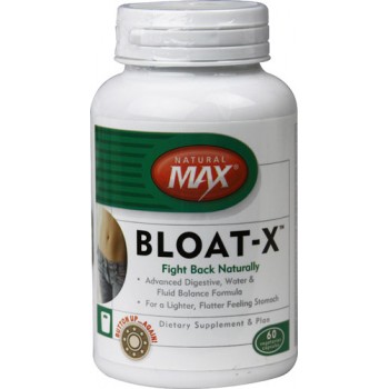 Natural Max Bloat-X™ Fluid Balance Formula -- 60 Vegetarian Capsules