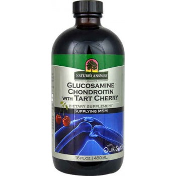 Nature's Answer Glucosamine Chondroitin with Tart Cherry -- 16 fl oz