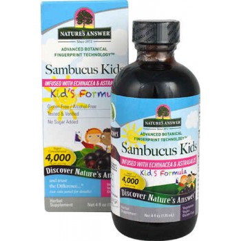 Nature's Answer Sambucus Kids Kids' Formula -- 4000 mg - 4 fl oz
