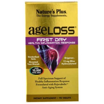 Nature's Plus AgeLoss® First Day Healthy Inflammation Response -- 90 Tablets