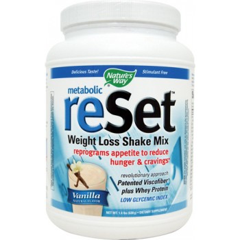 Nature's Way Metabolic ReSet™ Shake Mix Vanilla -- 1.4 lbs