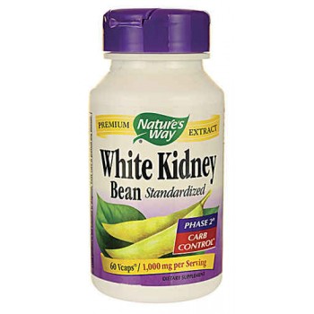 Nature's Way White Kidney Bean Standardized -- 1000 mg - 60 Vcaps®