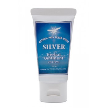 Natural Path Silver Wings Silver Herbal Ointment -- 250 ppm - 1.5 oz