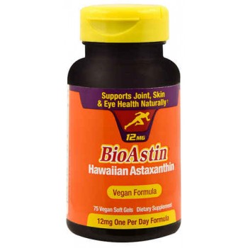 Nutrex Hawaii BioAstin® Hawaiian Astaxanthin -- 12 mg - 75 Vegan Softgels