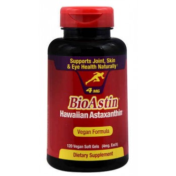 Nutrex Hawaii BioAstin® Hawaiian Astaxanthin -- 4 mg - 120 Vegan Softgels