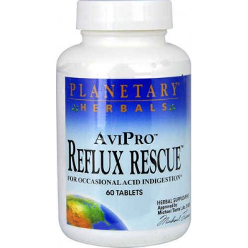 Planetary Herbals AviPro™ Reflux Rescue™ -- 60 Tablets