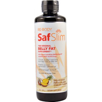 Re-Body SafSlim™ Belly Fat Supplement Pina Colada Cream -- 16 fl oz