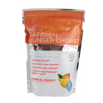 Re-Body Saffron Hunger Chews™ Tropical Mango -- 30 Soft Chews