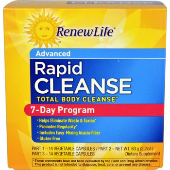 Renew Life Advanced Rapid Cleanse Total Body Cleanse -- 1 Kit