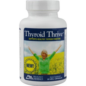 RidgeCrest Herbals Thyroid Thrive™ -- 60 Vegan Capsules