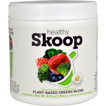Skoop A-Game Daily Greens Blend Unsweetened -- 6.5 oz