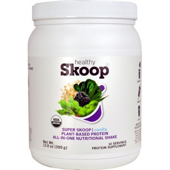 Skoop Super All-In-One Nutritional Shake Vanilla -- 13.8 oz