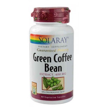 Solaray Green Coffee Bean -- 400 mg - 60 Vegetarian Capsules