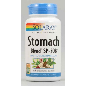 Solaray Stomach Blend™ SP-20B™ -- 100 Vegetarian Capsules