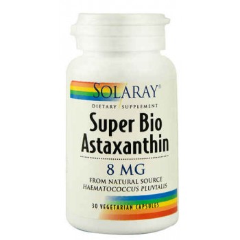 Solaray Super Bio Astanxanthin -- 8 mg - 30 Vegetarian Capsules