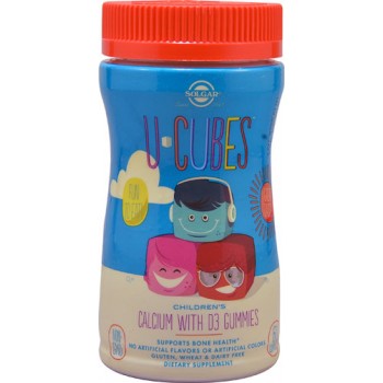 Solgar U Cubes™ Children's Calcium with D3 -- 60 Gummies