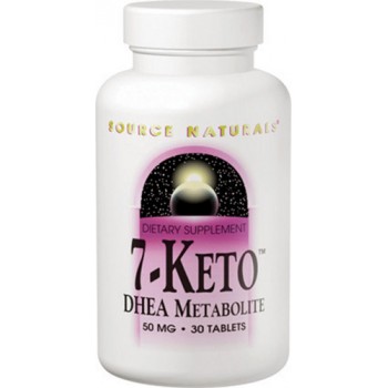 Source Naturals 7-Keto™ DHEA Metabolite -- 50 mg - 30 Tablets
