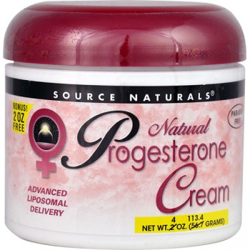 Source Naturals Progesterone Cream -- 4 oz