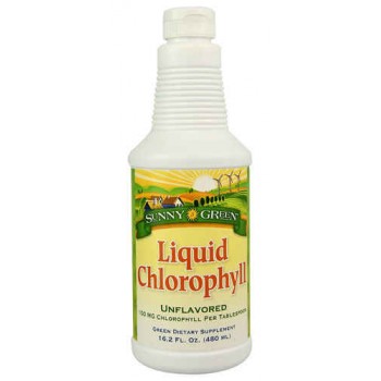 Sunny Green Liquid Chlorophyll Unflavored -- 16 fl oz