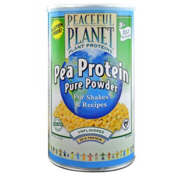 VegLife Peaceful Planet® Pea Protein Pure Powder Unflavored -- 15.4 oz