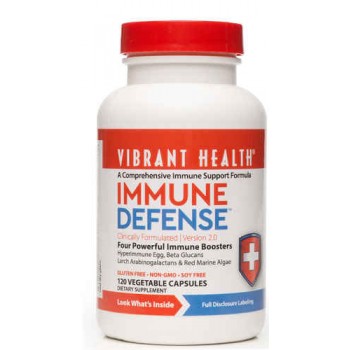 Vibrant Health Immune Defense™ -- 120 Vegetable Capsules
