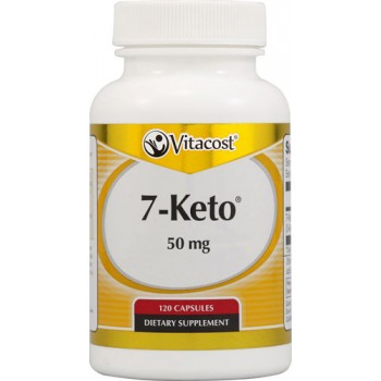 Vitacost 7-Keto® -- 50 mg - 120 Capsules