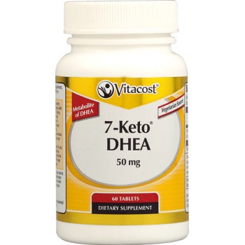 Vitacost 7-Keto(R) DHEA -- 50 mg - 60 Tablets