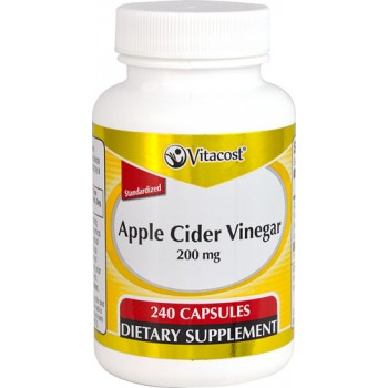Vitacost Apple Cider Vinegar -- 200 mg - 240 Capsules