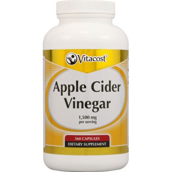 Vitacost Apple Cider Vinegar -- 1,500 mg per serving - 360 Capsules
