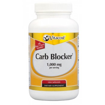 Vitacost Carb Blocker† With Phase 2® (White Kidney Bean) -- 120 Capsules