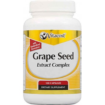 Vitacost Grape Seed Extract Complex with Resveratrol -- 120 Capsules