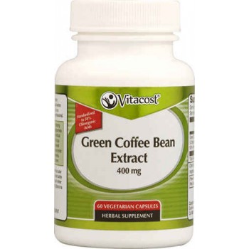 Vitacost Green Coffee Bean Extract -- 400 mg - 60 Vegetarian Capsules