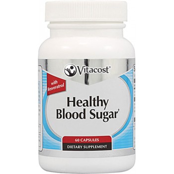 Vitacost Healthy Blood Sugar(t) with Resveratrol -- 60 Capsules