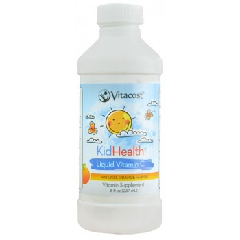 Vitacost KidHealth Liquid Vitamin C Orange -- 250 mg - 8 fl oz (257 mL)