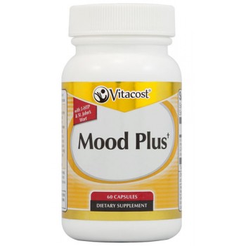 Vitacost Mood Plus† with St. John's Wort & 5-HTP -- 60 Capsules