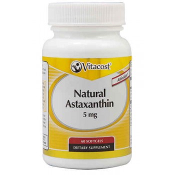 Vitacost Natural Astaxanthin -- 5 mg - 60 Softgels