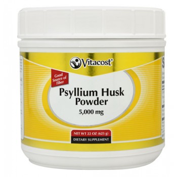 Vitacost Psyllium Husk Powder -- 5000 mg - 22 oz (625 g)