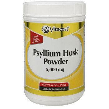 Vitacost Psyllium Husk Powder -- 5000 mg - 44 oz (1,250 g)