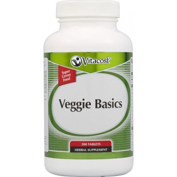 Vitacost Veggie Basics® Super Green Food -- 300 Tablets