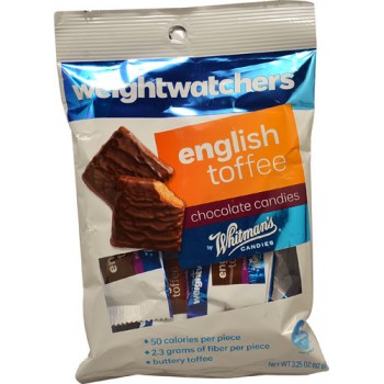 Weight Watchers Chocolate Candies English Toffee -- 3.25 oz