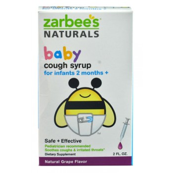 Zarbee's Baby Cough Syrup Natural Grape -- 2 fl oz