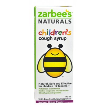 Zarbee's Naturals Children's Cough Syrup Natural Grape -- 4 fl oz